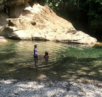 The crystal clear waters will soothe and cool your body from the heat of the day.
