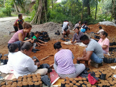 Visit Erna’s eco farm or stay and volunteer!